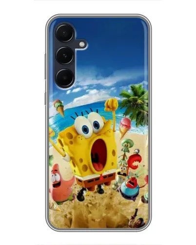 Чехол для Samsung Galaxy A55 с картинкой «Развлечения на пляже»