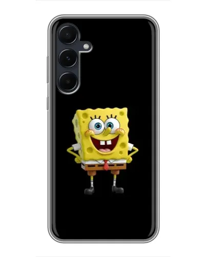 Чехол для Samsung Galaxy A55 с картинкой «Классический Губка Боб»