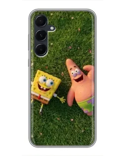 Чохол для Samsung Galaxy A55 з картинкою «Друзі на галявині»