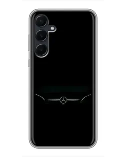 Чехол для Samsung Galaxy A55 с картинкой «Mercedes Stealth Look»