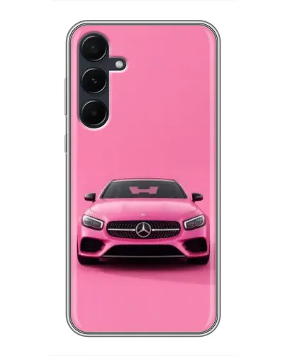 Чехол для Samsung Galaxy A55 с картинкой «Розовый Mercedes AMG» Чехол для Samsung Galaxy A55 с картинкой «Розовый Mercedes AMG»