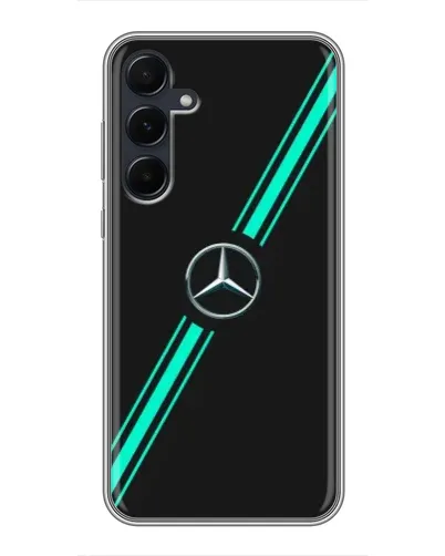 Чехол для Samsung Galaxy A55 с картинкой «Спортивные линии Mercedes» Чехол для Samsung Galaxy A55 с картинкой «Спортивные линии Mercedes»