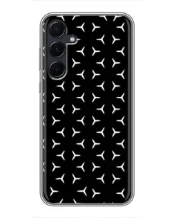 Чехол для Samsung Galaxy A55 с картинкой «Mercedes паттерн звезд» Чехол для Samsung Galaxy A55 с картинкой «Mercedes паттерн звезд»