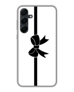 Чехол для Samsung Galaxy A55 с картинкой «Вертикальный бант»