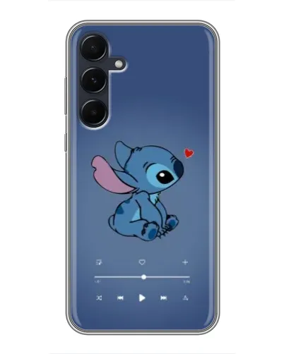 Чехол для Samsung Galaxy A55 с картинкой «Музыкальный Stitch» Чехол для Samsung Galaxy A55 с картинкой «Музыкальный Stitch»