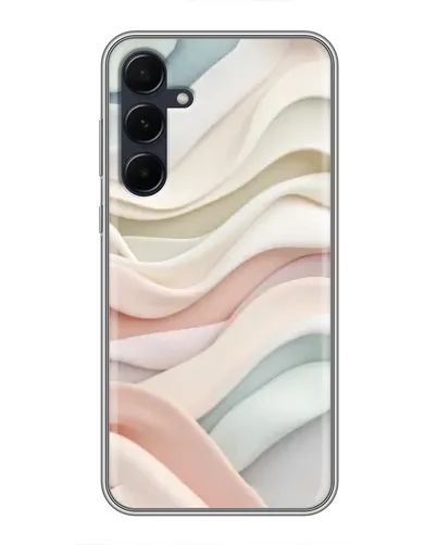 Чехол для Samsung Galaxy A55 с картинкой «Пастельные нежные волны» Чехол для Samsung Galaxy A55 с картинкой «Пастельные нежные волны»