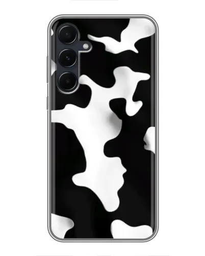 Чехол для Samsung Galaxy A55 с картинкой «Черно-белое пятно» Чехол для Samsung Galaxy A55 с картинкой «Черно-белое пятно»