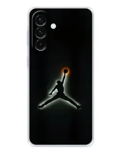 Чехол для Samsung Galaxy A56 5G с картинкой «Jordan Gradient Logo»