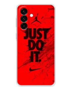 Чехол для Samsung Galaxy A56 5G с картинкой «Nike Just Do It»
