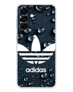 Чехол для Samsung Galaxy A56 5G с картинкой «Adidas Trefoil Blue»
