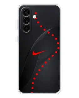 Чехол для Samsung Galaxy A56 5G с картинкой «Абстрактный дизайн Nike»
