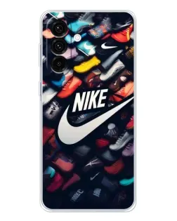 Чехол для Samsung Galaxy A56 5G с картинкой «Коллекция кроссовок Nike»