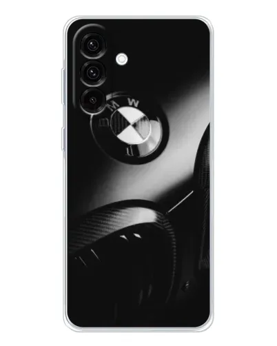 Чехол для Samsung Galaxy A56 5G с картинкой «Эмблема BMW — макро»