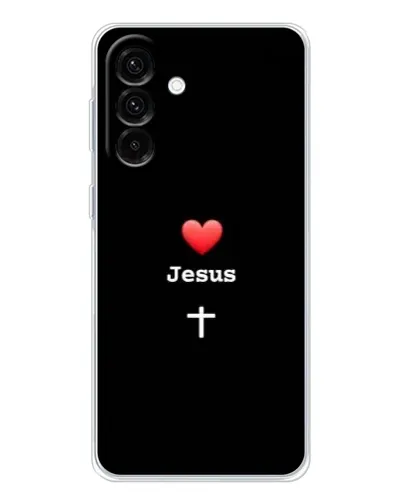 Чехол для Samsung Galaxy A56 5G с картинкой «Сердце - Jesus» Чехол для Samsung Galaxy A56 5G с картинкой «Сердце - Jesus»