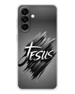 Чехол для Samsung Galaxy A56 5G с картинкой «Надпись Jesus Graffiti»