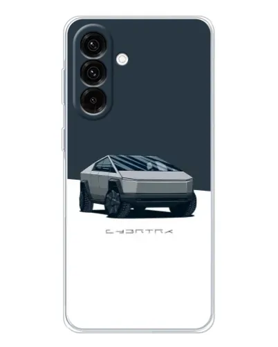 Чехол для Samsung Galaxy A56 5G с картинкой «Серебристый Cybertruck Tesla» Чехол для Samsung Galaxy A56 5G с картинкой «Серебристый Cybertruck Tesla»