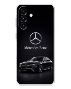 Чехол для Samsung Galaxy A56 5G с картинкой «Mercedes — решетка радиатора»