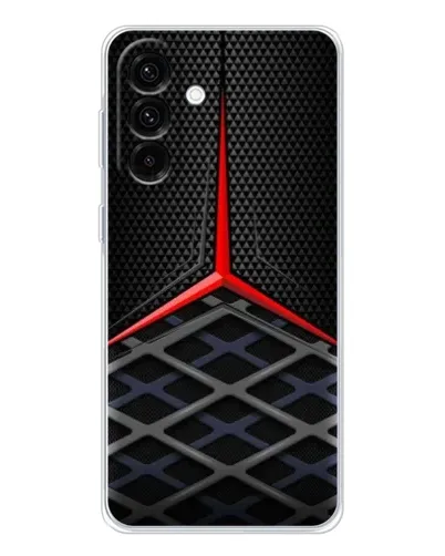 Чехол для Samsung Galaxy A56 5G с картинкой «Mercedes Carbon Grid»