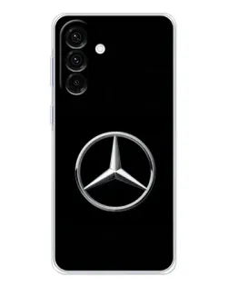 Чехол для Samsung Galaxy A56 5G с картинкой «Mercedes классический лого»