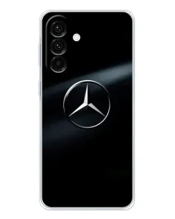 Чохол для Samsung Galaxy A56 5G з картинкою «Mercedes на металі»