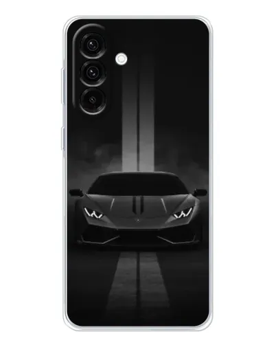 Чехол для Samsung Galaxy A56 5G с картинкой «Lamborghini симметрия дорог»