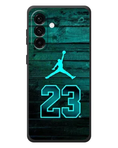 Чехол для Samsung Galaxy A57 с картинкой «Jordan Cyan 23» Чехол для Samsung Galaxy A57 с картинкой «Jordan Cyan 23»