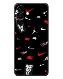 Чехол для Samsung Galaxy A57 с картинкой «Nike Mix Pattern»