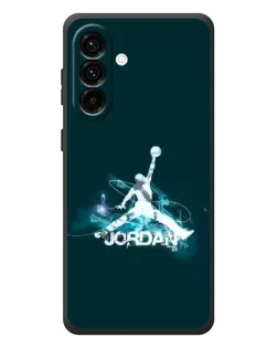 Чехол для Samsung Galaxy A57 с картинкой «Jordan Blue Fire»
