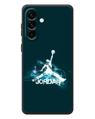 Чехол для Samsung Galaxy A57 с картинкой «Jordan Blue Fire» Чехол для Samsung Galaxy A57 с картинкой «Jordan Blue Fire»