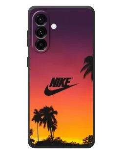 Чохол для Samsung Galaxy A57 з картинкою «Nike на заході сонця»