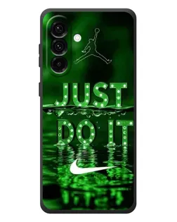 Чохол для Samsung Galaxy A57 з картинкою «Зелений неоновий Nike»