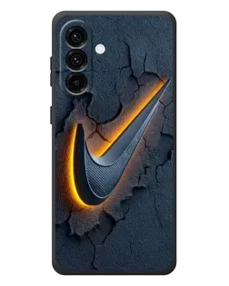 Чохол для Samsung Galaxy A57 з картинкою «Об'ємний логотип Найк»