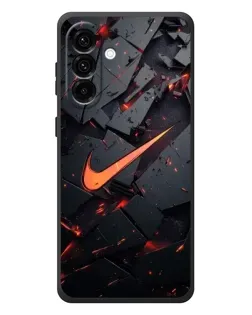 Чохол для Samsung Galaxy A57 з картинкою «Nike — ефект розломів»