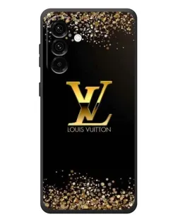 Чехол для Samsung Galaxy A57 с картинкой «LV — золотые искры»