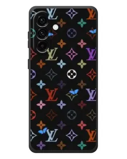 Чехол для Samsung Galaxy A57 с картинкой «Цветная монограмма LV»
