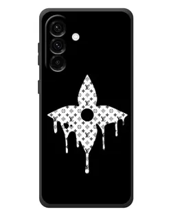 Чехол для Samsung Galaxy A57 с картинкой «Цветочная монограмма»