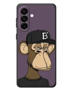 Чохол для Samsung Galaxy A57 з картинкою «Bored Ape в кепці»