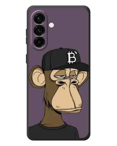Чохол для Samsung Galaxy A57 з картинкою «Bored Ape в кепці»