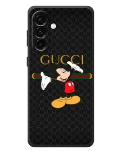 Чехол для Samsung Galaxy A57 с картинкой «Микки Маус Gucci»