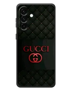 Чехол для Samsung Galaxy A57 с картинкой «Gucci — стеганый черный»