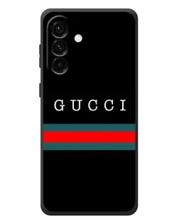 Чехол для Samsung Galaxy A57 с картинкой «Gucci — красный пояс»