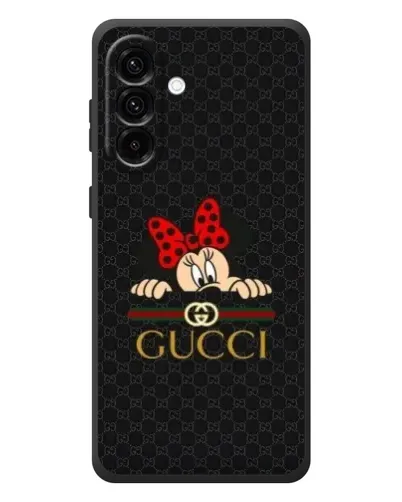 Чехол для Samsung Galaxy A57 с картинкой «Минни Маус Gucci — черный» Чехол для Samsung Galaxy A57 с картинкой «Минни Маус Gucci — черный»