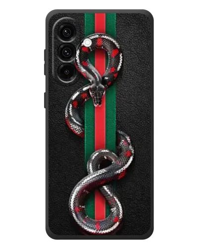 Чохол для Samsung Galaxy A57 з картинкою «Gucci — змія на смузі» Чохол для Samsung Galaxy A57 з картинкою «Gucci — змія на смузі»