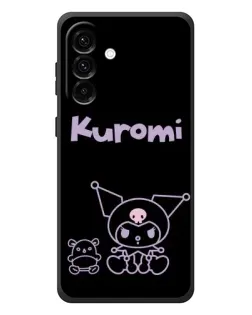 Чехол для Samsung Galaxy A57 с картинкой «Kuromi — черный минимализм» Чехол для Samsung Galaxy A57 с картинкой «Kuromi — черный минимализм»