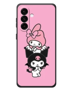 Чохол для Samsung Galaxy A57 з картинкою «Тріо My Melody та Kuromi» Чохол для Samsung Galaxy A57 з картинкою «Тріо My Melody та Kuromi»