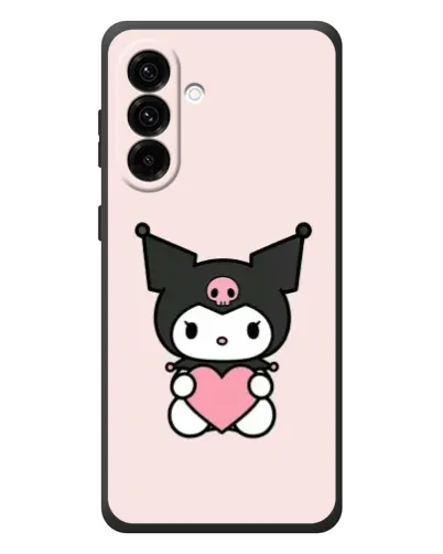 Чохол для Samsung Galaxy A57 з картинкою «Kuromi та серце» Чохол для Samsung Galaxy A57 з картинкою «Kuromi та серце»
