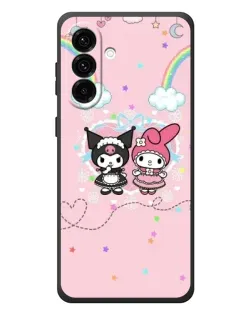 Чохол для Samsung Galaxy A57 з картинкою «My Melody та Kuromi» Чохол для Samsung Galaxy A57 з картинкою «My Melody та Kuromi»
