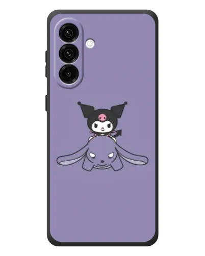 Чохол для Samsung Galaxy A57 з картинкою «Kuromi на ліловому фоні» Чохол для Samsung Galaxy A57 з картинкою «Kuromi на ліловому фоні»