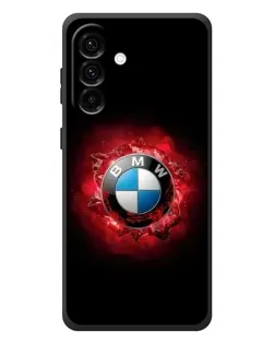 Чехол для Samsung Galaxy A57 с картинкой «Логотип BMW — вспышка»