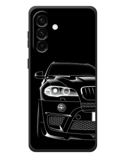 Чехол для Samsung Galaxy A57 с картинкой «Темный силуэт BMW»